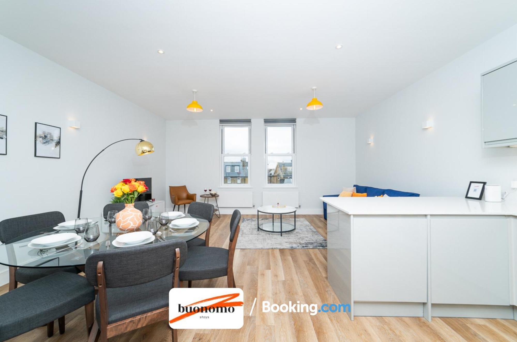 Two Bedroom Apartment At Buonomo Stays Short Lets & Serviced Accommodation Close To Wimbledon Tennis Courts لندن المظهر الخارجي الصورة